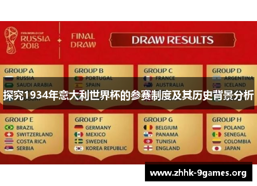探究1934年意大利世界杯的参赛制度及其历史背景分析 探究1934年意大利世界杯的参赛制度及其历史背景分析